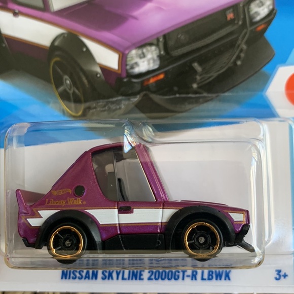 Nissan Skyline 2000GT-R LBWK Tooned Liberty Walk Hot Wheels Hotwheels 2025 New - Picture 6 of 6